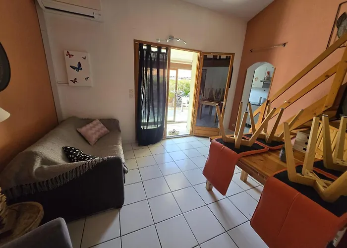 6p Climatisee Proche Piscine Equipements Nautique Villa Le Barcarès